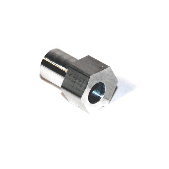 Buje excéntrico mecanizado CNC de acero